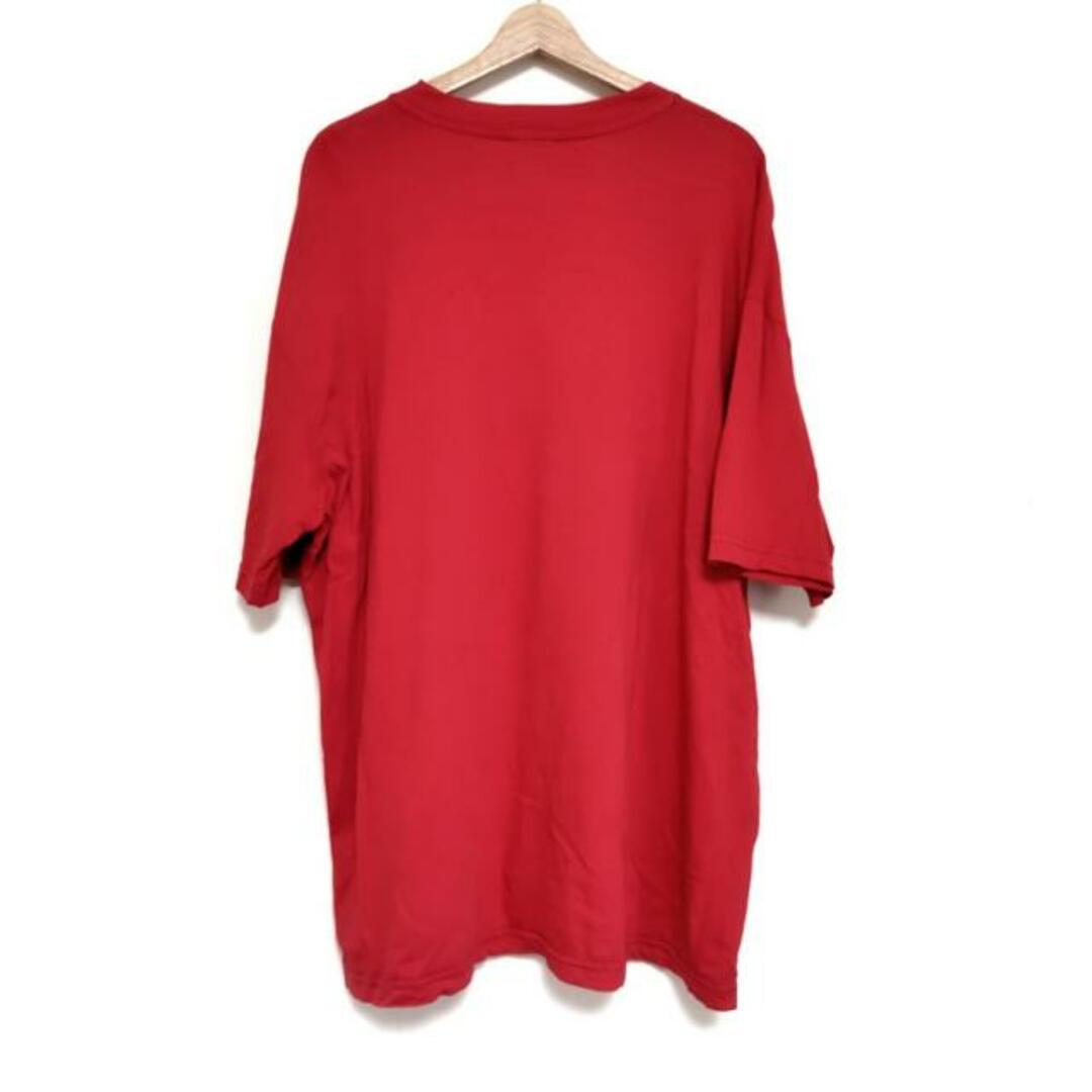 DIESEL(ディーゼル)のDIESEL(ディーゼル) 半袖Tシャツ サイズXL メンズ - レッド×オレンジ×黒 クルーネック メンズのトップス(Tシャツ/カットソー(半袖/袖なし))の商品写真