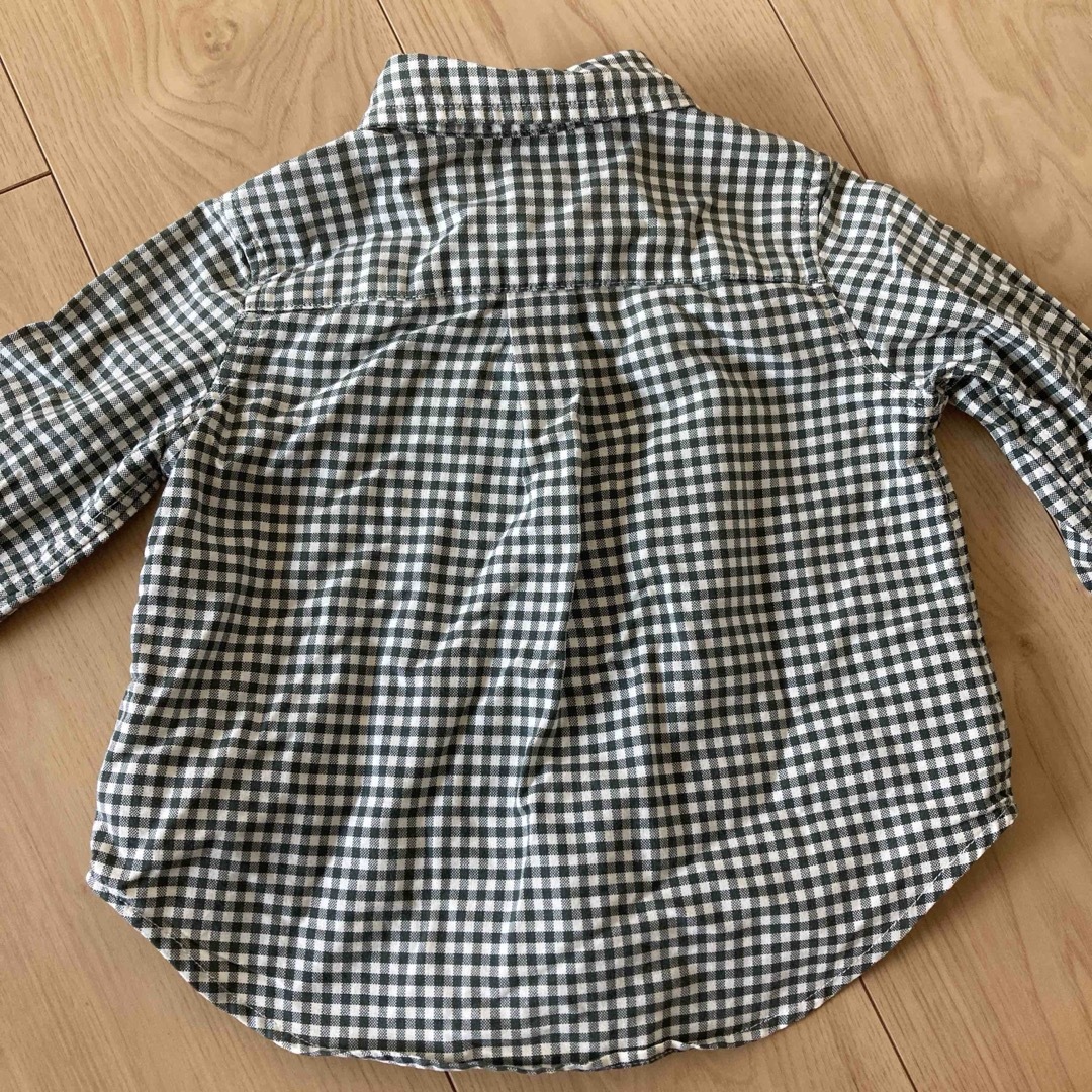 Ralph Lauren(ラルフローレン)のラルフローレン　チェックシャツ　80cm キッズ/ベビー/マタニティのベビー服(~85cm)(シャツ/カットソー)の商品写真