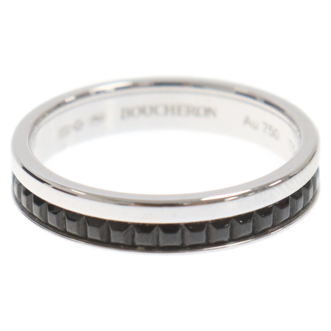 BOUCHERON(ブシュロン)のBOUCHERON ブシュロン キャトルクラシックハーフ リングK18WG ホワイトゴールド メンズのアクセサリー(リング(指輪))の商品写真