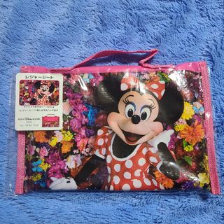 ディズニー(Disney)のディズニー イマジニングザマジック ミニー 実写 レジャーシート♡(キャラクターグッズ)