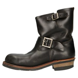 レッドウィング(REDWING)のRED WING レッド ウイング SHORT ENGINEER エンジニアブーツ ブラック 2973(ブーツ)