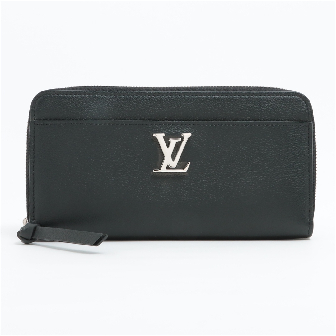 LOUIS VUITTON - ヴィトン ジッピーロックミー   ノワール レディース 長財布