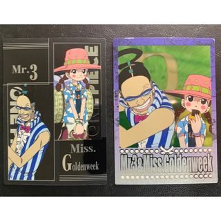 ワンピース(ONE PIECE)のミス・ゴールデンウイーク/Ms.goldenweek(Mr.3はおまけです)(シングルカード)