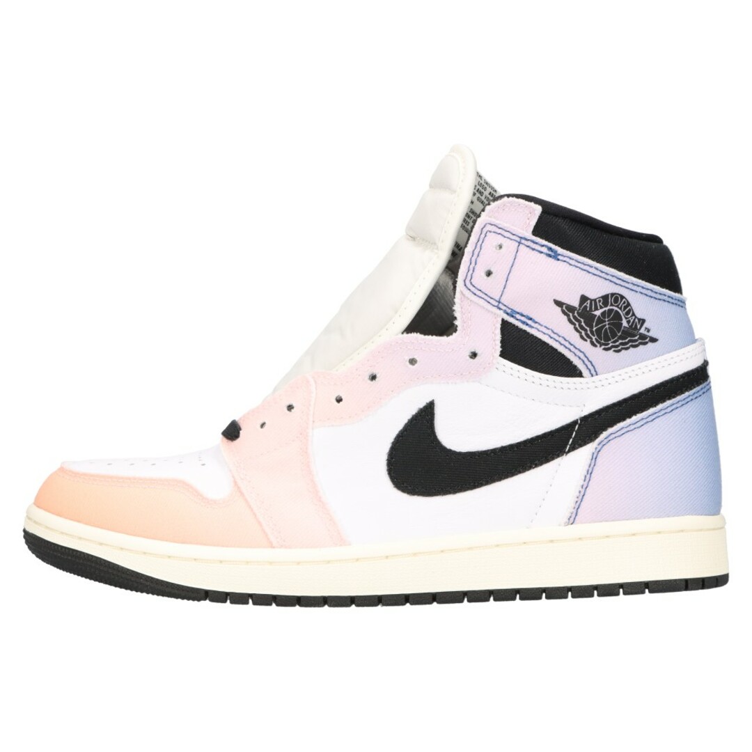 NIKE(ナイキ)のNIKE ナイキ AIR JORDAN 1 RETRO HI OG CRAFT エア ジョーダン 1 レトロ クラフト ハイカットスニーカー ピンク US9 DX0054-805 メンズの靴/シューズ(スニーカー)の商品写真