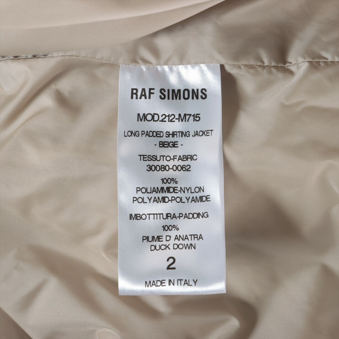 RAF SIMONS(ラフシモンズ)のラフシモンズ  ナイロン 2 ブラウン メンズ その他アウター メンズのジャケット/アウター(その他)の商品写真