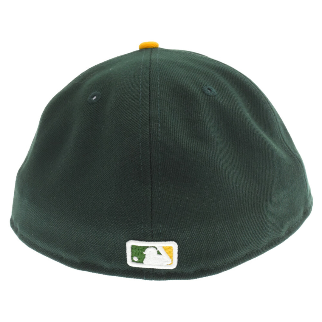 NEW ERA(ニューエラー)のNEW ERA ニューエラ LP 59FIFTY MLB オンフィールド オークランド アスレチックス ホーム グリーン/イエロー メンズの帽子(キャップ)の商品写真