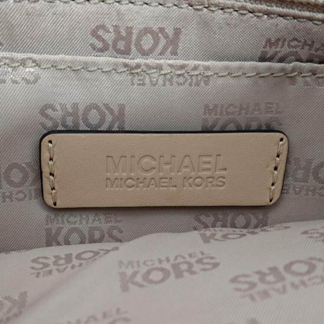 Michael Kors(マイケルコース)のMICHAEL KORS(マイケルコース) ショルダーバッグ - ダークブラウン×ブラウン×ベージュ PVC(塩化ビニール)×レザー レディースのバッグ(ショルダーバッグ)の商品写真