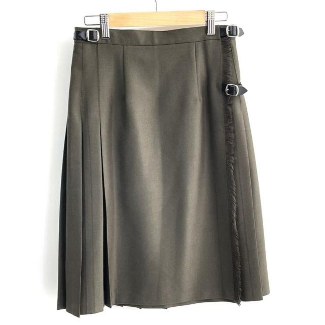 O'NEILL(オニール)のO'NEIL(オニール) 巻きスカート サイズI40 M レディース美品  - カーキ ひざ丈 レディースのスカート(その他)の商品写真