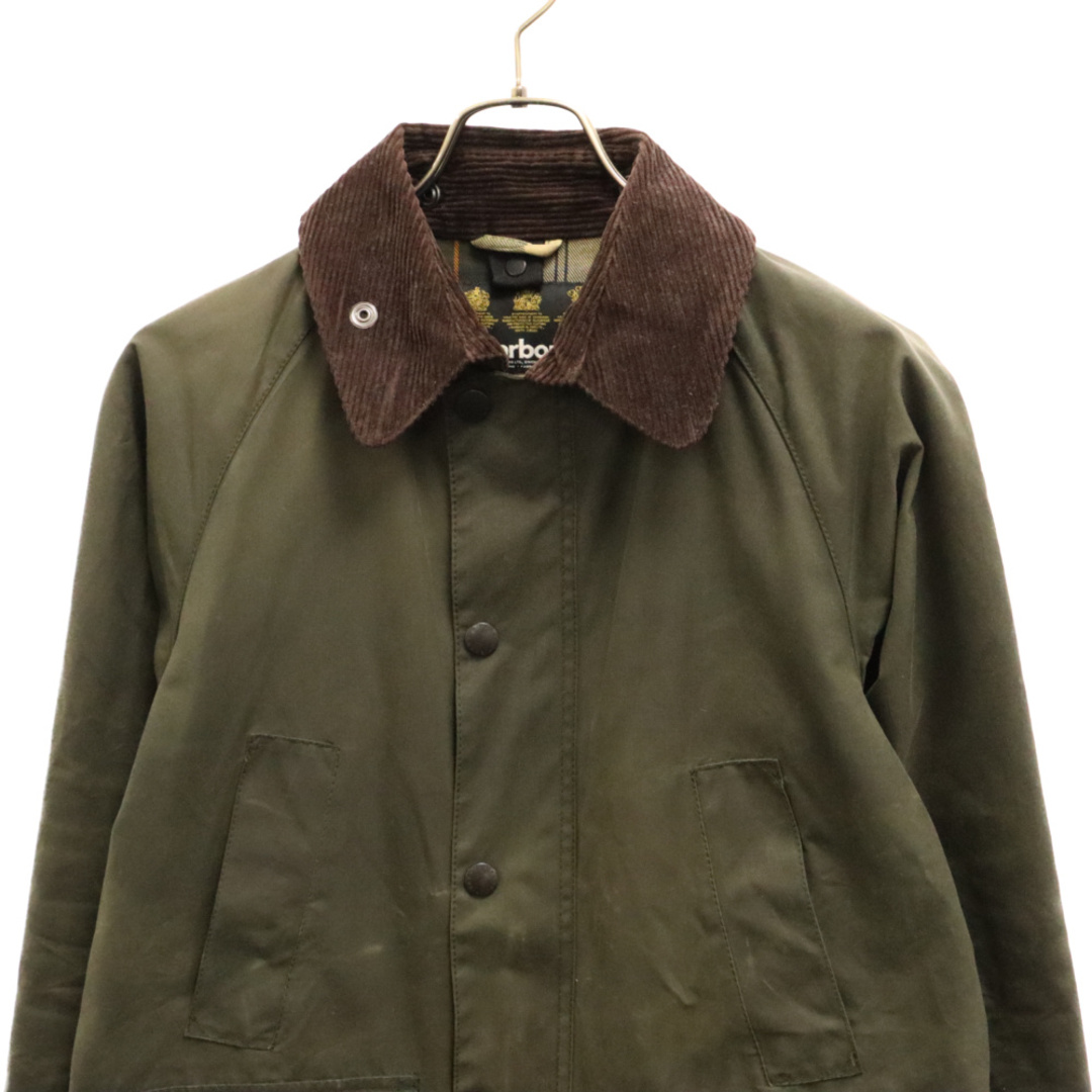 Barbour(バーブァー)のBarbour バブアー ビデイル ワークジャケット ワックスドコットン スリムフィット グリーン メンズのジャケット/アウター(フライトジャケット)の商品写真