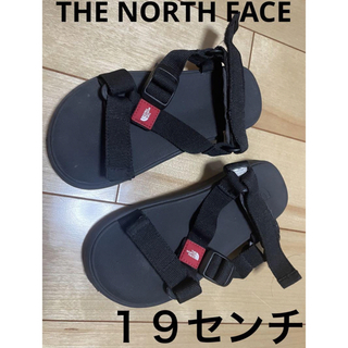 ザノースフェイス(THE NORTH FACE)の美品‼️ ノースフェイス　サンダル　19 黒(サンダル)