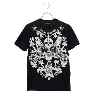 ジバンシィ(GIVENCHY)のGIVENCHY ジバンシィ 12SS スカルプリント 半袖Tシャツ カットソー 12S 7255 651 ブラック(Tシャツ/カットソー(半袖/袖なし))