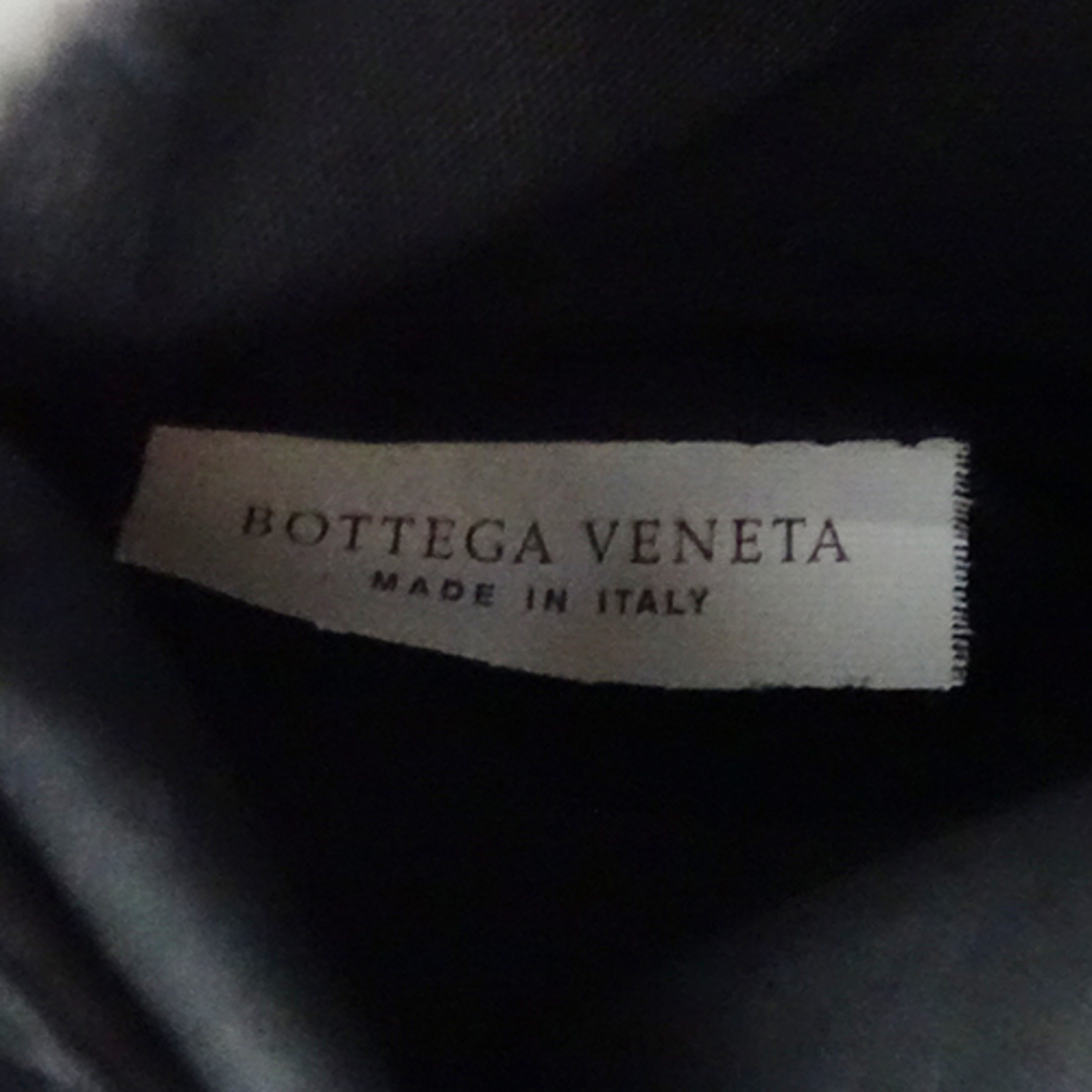 Bottega Veneta(ボッテガヴェネタ)のボッテガ・ヴェネタ BOTTEGAVENETA バッグ メンズ ブランド クラッチバッグ セカンドバッグ ハンドバッグ レザー イントレチャート ブラック 244706【中古】 メンズのバッグ(セカンドバッグ/クラッチバッグ)の商品写真