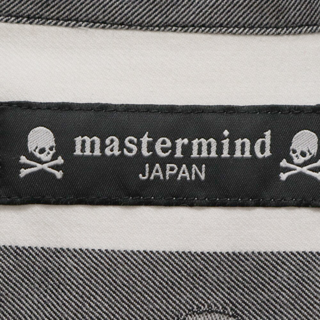 mastermind JAPAN(マスターマインドジャパン)のmastermind JAPAN マスターマインドジャパン ドッキング フーディー チェック 長袖シャツ ジャケット ブラック/ネイビー MJ20E04 SH030 005 メンズのトップス(シャツ)の商品写真