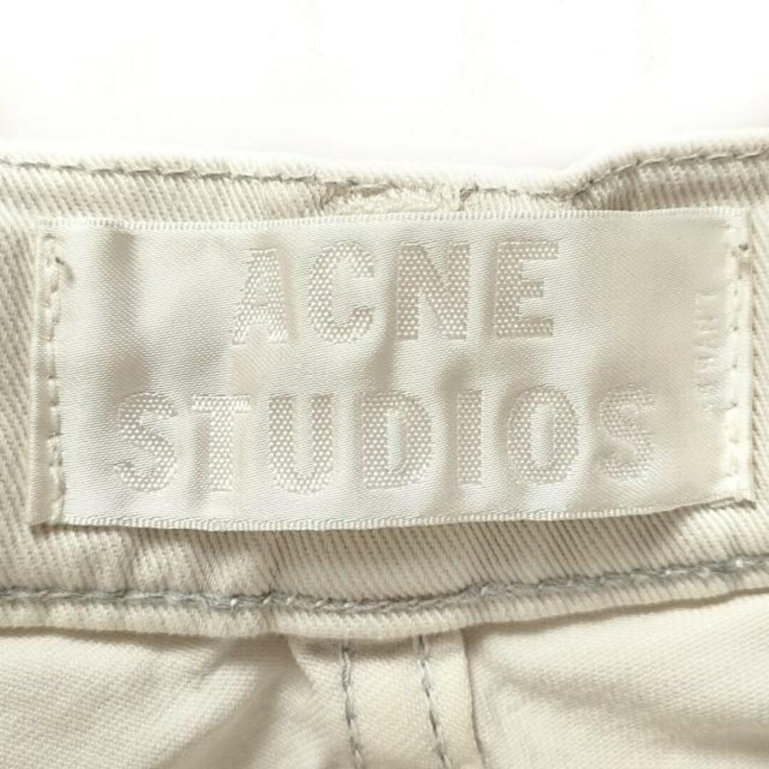 Acne Studios(アクネストゥディオズ)のACNE STUDIOS(アクネ ストゥディオズ) パンツ サイズ32 XS レディース - 白 フルレングス レディースのパンツ(その他)の商品写真