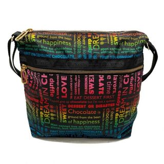 レスポートサック(LeSportsac)のLESPORTSAC(レスポートサック) ショルダーバッグ - 黒×ピンク×マルチ DYLAN'S CANDY BAR レスポナイロン(ショルダーバッグ)