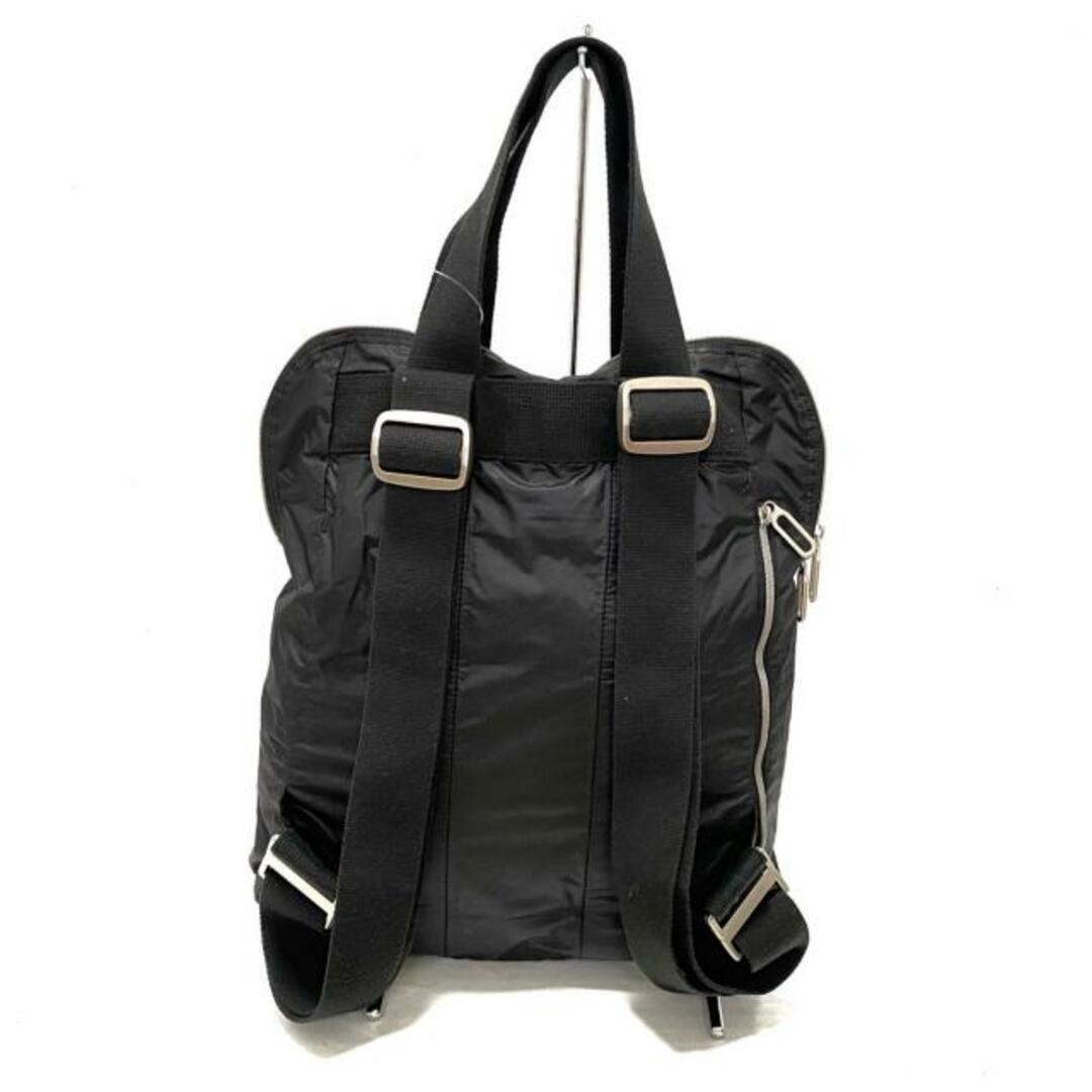 LESPORTSAC(レスポートサック) リュックサック - 黒 2way レスポ LESPORTSAC(レスポートサック) リュックサック - 黒 2way レスポ