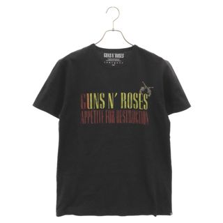 roarguns - roarguns ロアーガンズ Guns N' Roses PISTOL PRINT TEE フロントプリント半袖Tシャツ カットソー ブラック 18MGT-15