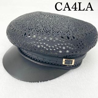 CA4LA - 美品✨ カシラ CF CLAIR 2WAY キャスケット ブラック