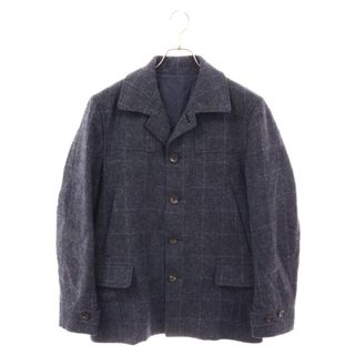 Paul Smith - Paul Smith ポールスミス チェック柄 ウールハーフコート ネイビー PP-KS-6277