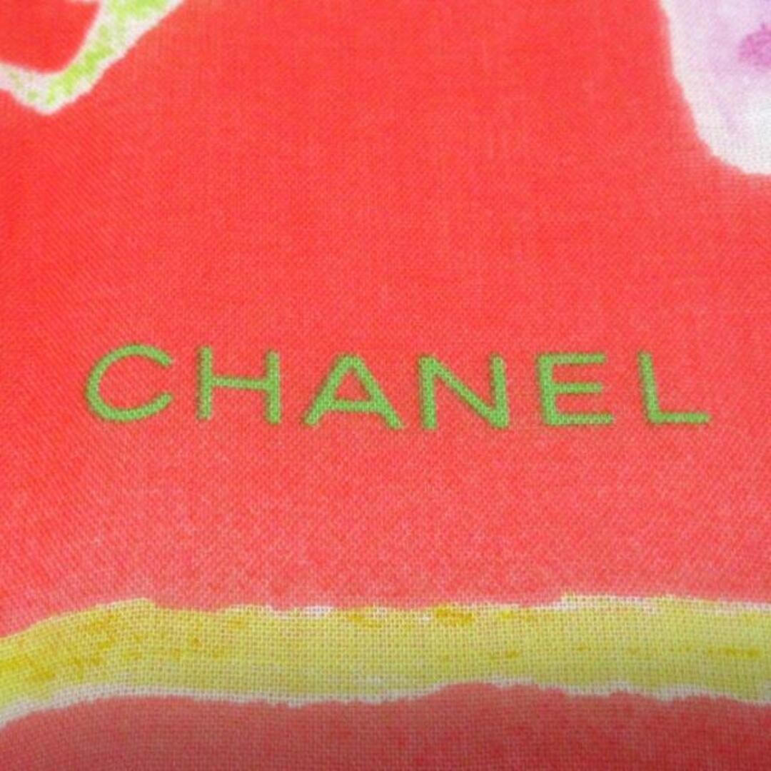 CHANEL(シャネル)のCHANEL(シャネル) ハンカチ美品  - ピンク×イエロー×マルチ ココマーク レディースのファッション小物(ハンカチ)の商品写真