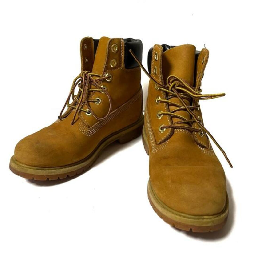 Timberland(ティンバーランド)のTimberland(ティンバーランド) シューズ 7W レディース - ブラウン×ダークブラウン スエード×レザー レディースの靴/シューズ(その他)の商品写真