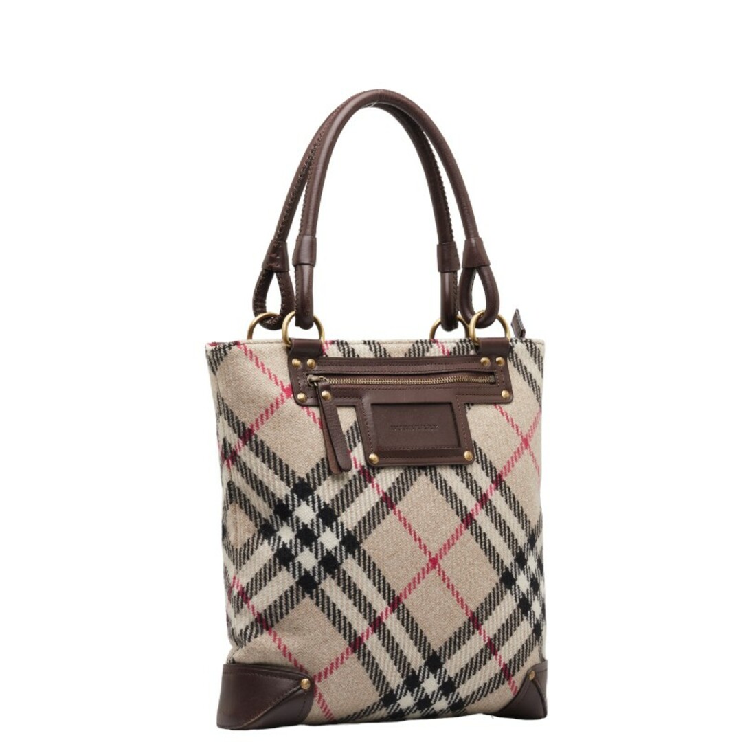 BURBERRY(バーバリー)のバーバリー ノバチェック トートバッグ ショルダーバッグ ウール レディース BURBERRY 【228-43756】 レディースのバッグ(トートバッグ)の商品写真