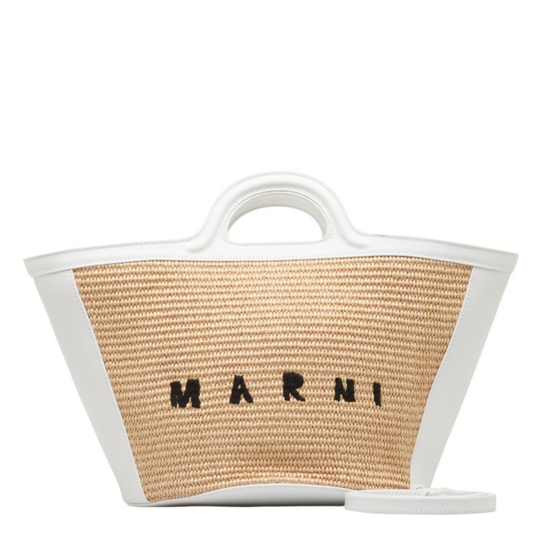 Marni(マルニ)のマルニ トロピカリア スモール ハンドバッグ ショルダーバッグ 2WAY ラフィア レディース MARNI 【228-43774】 レディースのバッグ(ハンドバッグ)の商品写真