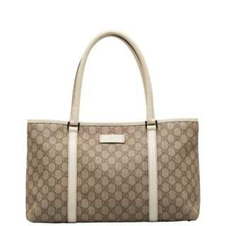 グッチ(Gucci)のグッチ GGスプリーム ハンドバッグ トートバッグ 114595 PVC レディース GUCCI 【228-43780】(ハンドバッグ)