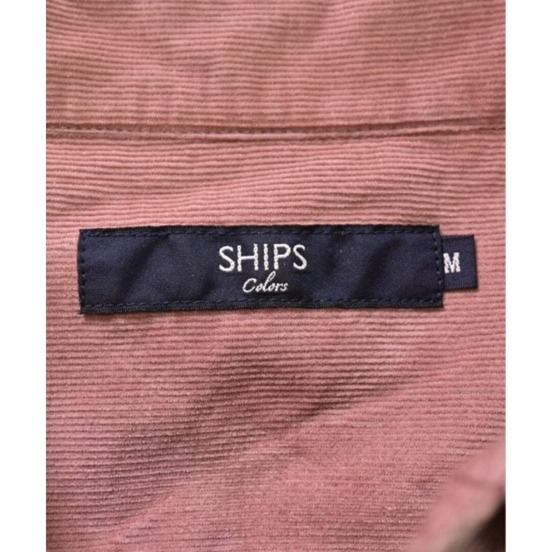 SHIPS(シップス)のSHIPS シップス カジュアルシャツ M ピンク 【古着】【中古】 メンズのトップス(シャツ)の商品写真