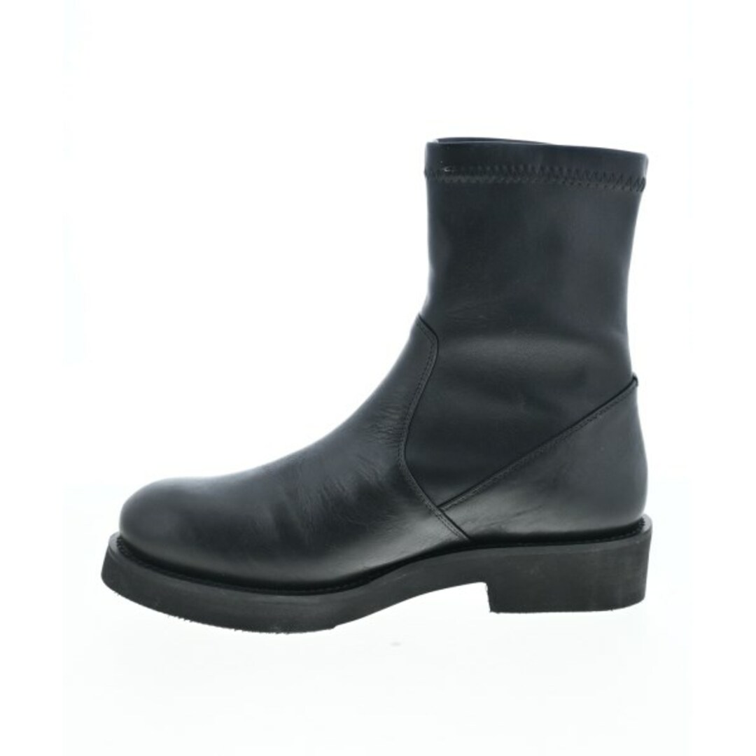 FABIO RUSCONI(ファビオルスコーニ)のFABIO RUSCONI ブーツ EU38(24.5cm位) 黒 【古着】【中古】 レディースの靴/シューズ(ブーツ)の商品写真