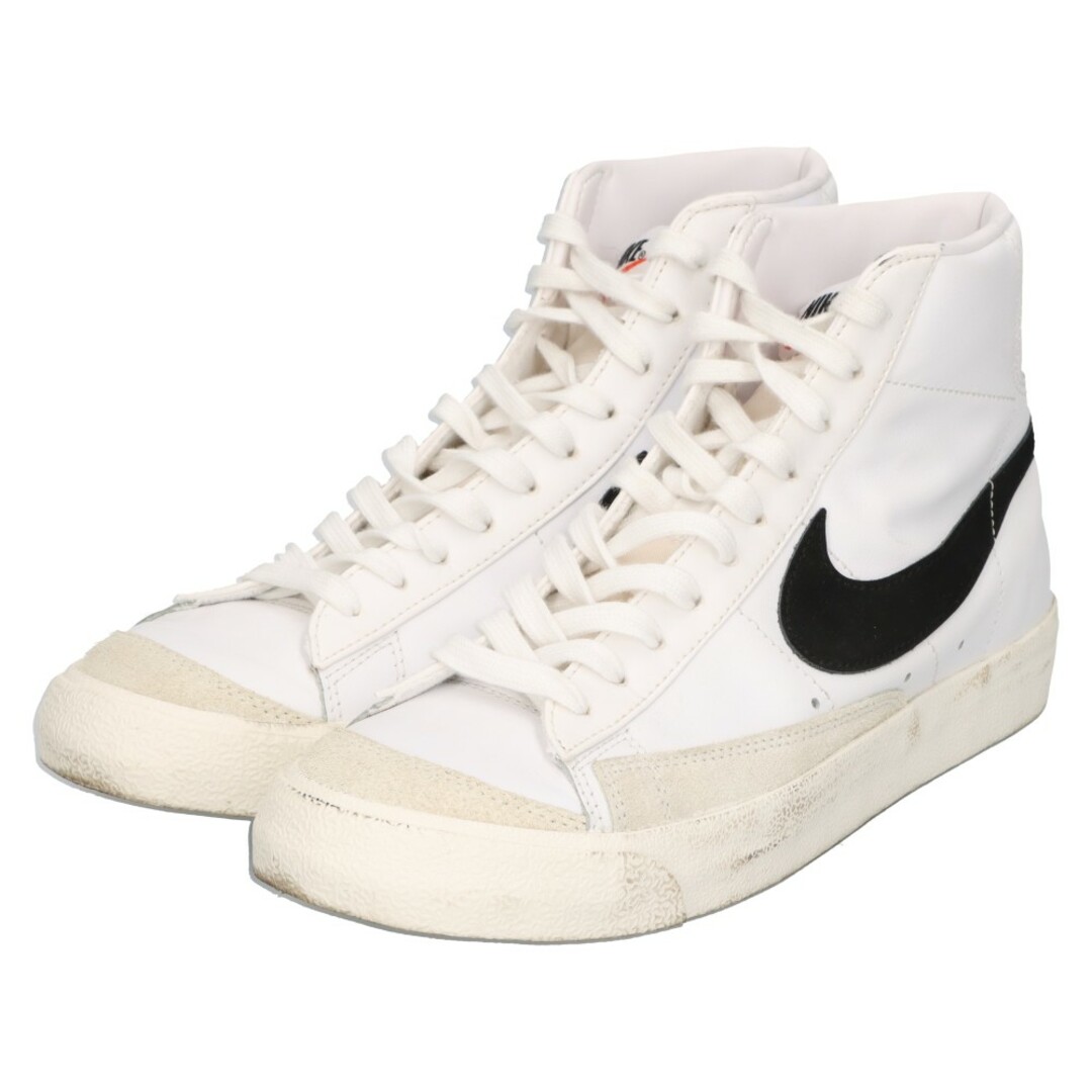 NIKE(ナイキ)のNIKE ナイキ BLAZER MID 77 VNTG BQ6806-100 ブレザー ミッド ミッドカットスニーカー ホワイト US9/27cm メンズの靴/シューズ(スニーカー)の商品写真