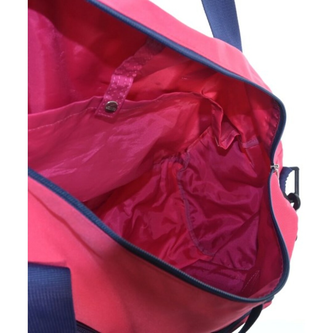 adidas(アディダス)のadidas アディダス ボストンバッグ - ピンク 【古着】【中古】 レディースのバッグ(ボストンバッグ)の商品写真