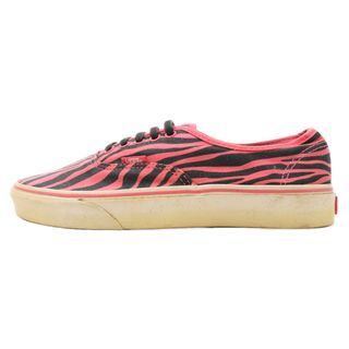 ヴァンズ(VANS)のVANS ヴァンズ AUTHENTIC ピンク/ブラック オーセンティック ゼブラ キャンバス レースアップ ローカットスニーカー(スニーカー)