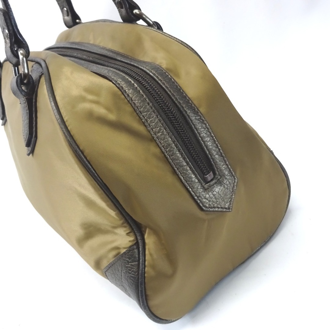 BURBERRY(バーバリー)のバーバリー ハンドバッグ カーキ系 Ft1176211 中古 レディースのバッグ(ハンドバッグ)の商品写真