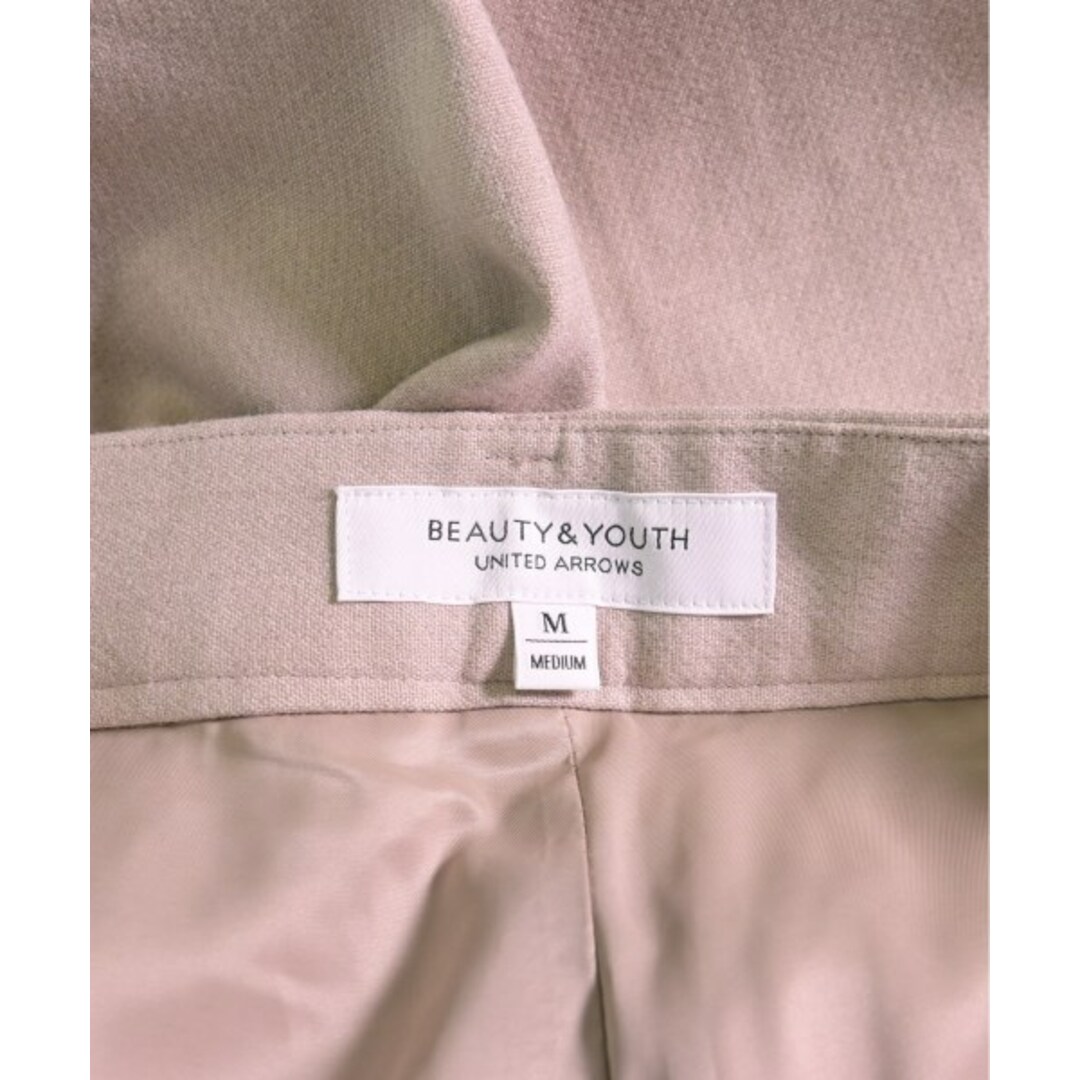 BEAUTY&YOUTH UNITED ARROWS(ビューティアンドユースユナイテッドアローズ)のBEAUTY&YOUTH UNITED ARROWS スラックス M ベージュ 【古着】【中古】 レディースのパンツ(その他)の商品写真