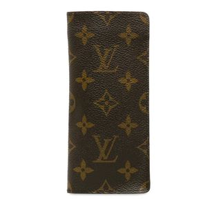 ルイヴィトン(LOUIS VUITTON)のルイ ヴィトン モノグラム エテュイ リュネット サーンプル メガネケース 眼鏡 小物入れ M62962 PVC レディース LOUIS VUITTON 【222-42374】(ポーチ)