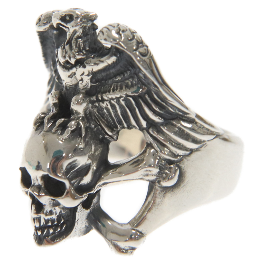 SUBCULTURE サブカルチャー EAGLE SKULL RING イーグルスカルリング SV950 シルバー 18号 メンズのアクセサリー(リング(指輪))の商品写真