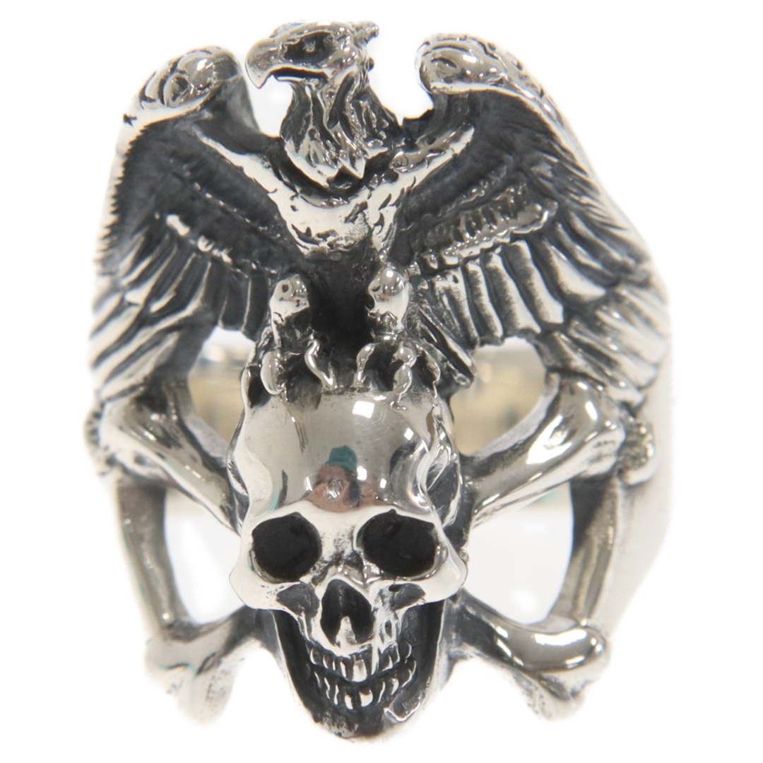 SUBCULTURE サブカルチャー EAGLE SKULL RING イーグルスカルリング SV950 シルバー 18号 メンズのアクセサリー(リング(指輪))の商品写真