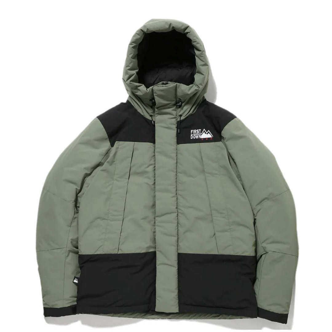 FIRST DOWN(ファーストダウン)のFIRST DOWN WRAP DOWN PARKA DICROS MAURI メンズのジャケット/アウター(ダウンジャケット)の商品写真