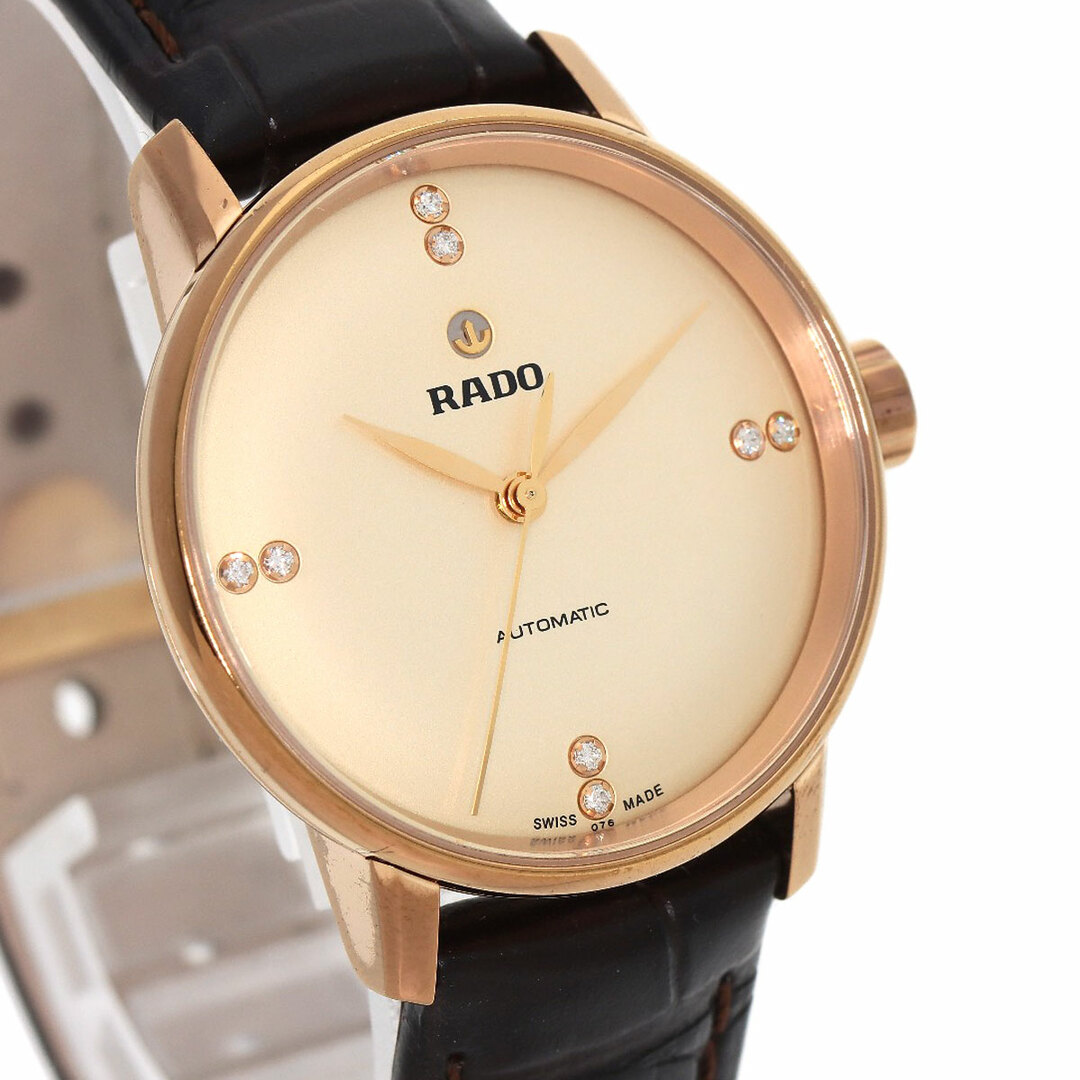 RADO(ラドー)のRADO R22865765 クポール 腕時計 SS 革 レディース レディースのファッション小物(腕時計)の商品写真