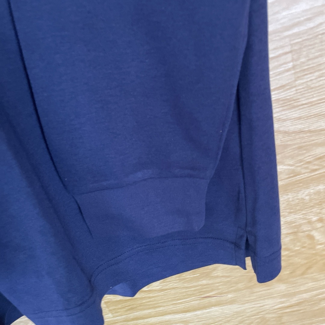 UNIQLO(ユニクロ)のエアリズムコットンクルーネック　長袖Tシャツ メンズのトップス(Tシャツ/カットソー(七分/長袖))の商品写真