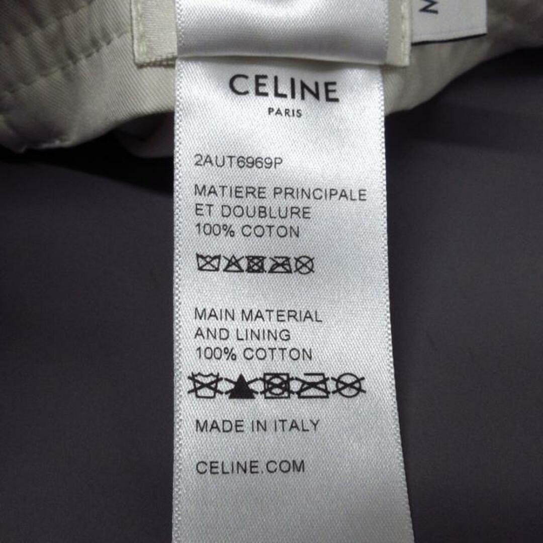 celine(セリーヌ)のCELINE(セリーヌ) キャップ美品  トリオンフ ベースボールキャップ 2AUT6969P 白×アイボリー レディースの帽子(キャップ)の商品写真