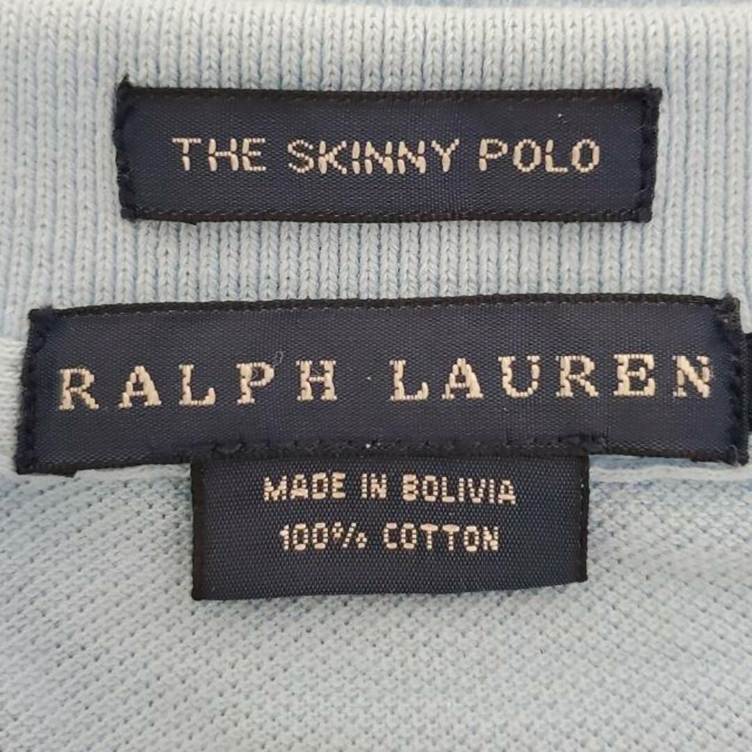 Ralph Lauren(ラルフローレン)のRalphLauren(ラルフローレン) 半袖ポロシャツ サイズXS レディース美品  - ライトブルー レディースのトップス(ポロシャツ)の商品写真