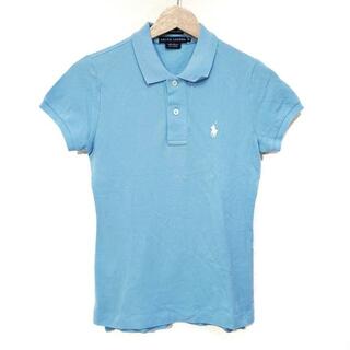 ラルフローレン(Ralph Lauren)のRalphLauren(ラルフローレン) 半袖ポロシャツ サイズXS レディース美品  - ライトブルー(ポロシャツ)