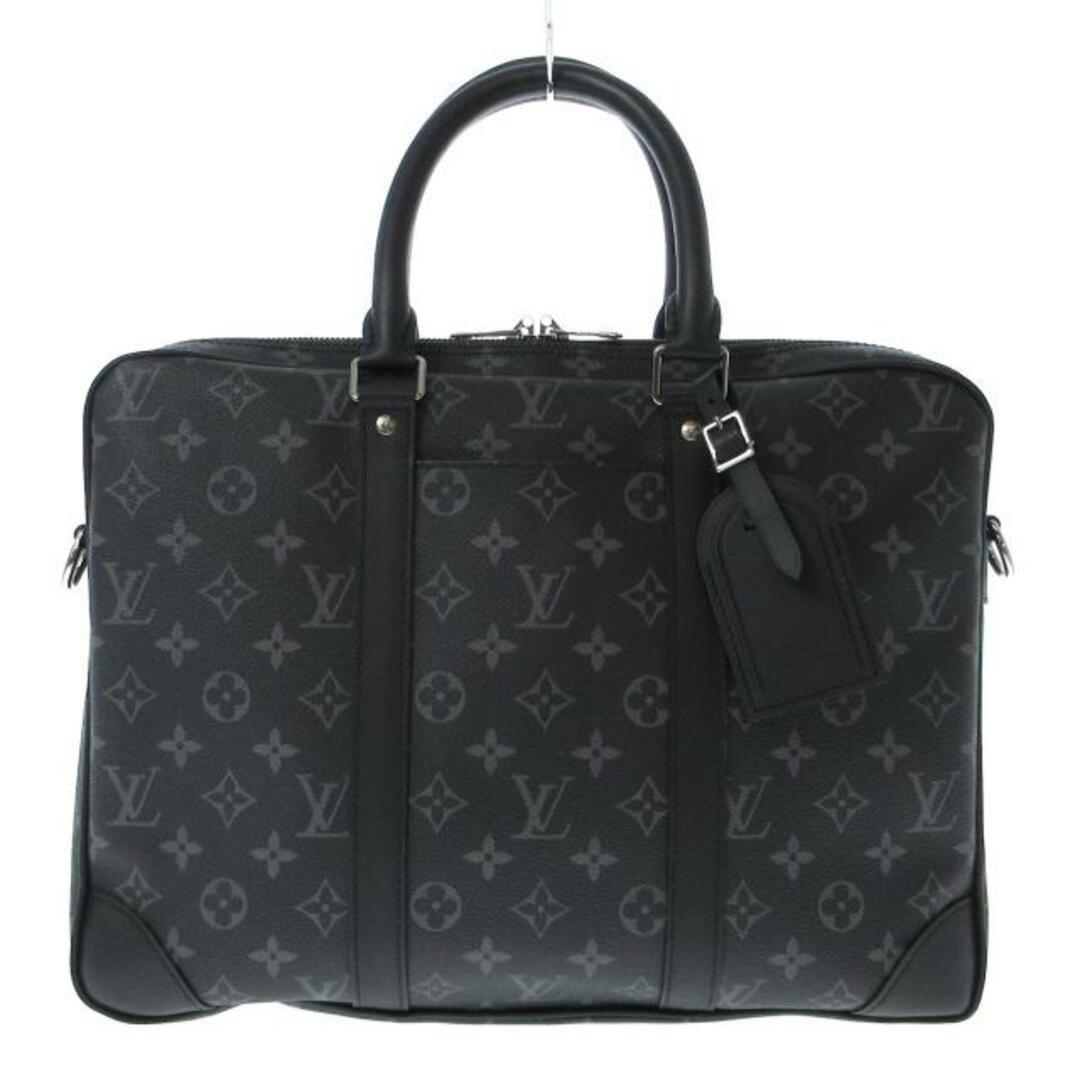 LOUIS VUITTON(ルイヴィトン)のLOUIS VUITTON(ルイヴィトン) ビジネスバッグ モノグラムエクリプス(キャンバス) メンズ美品  ポルトドキュマンヴォワヤージュ M46457 モノグラムエクリプス モノグラム･エクリプス キャンバス メンズのバッグ(ビジネスバッグ)の商品写真