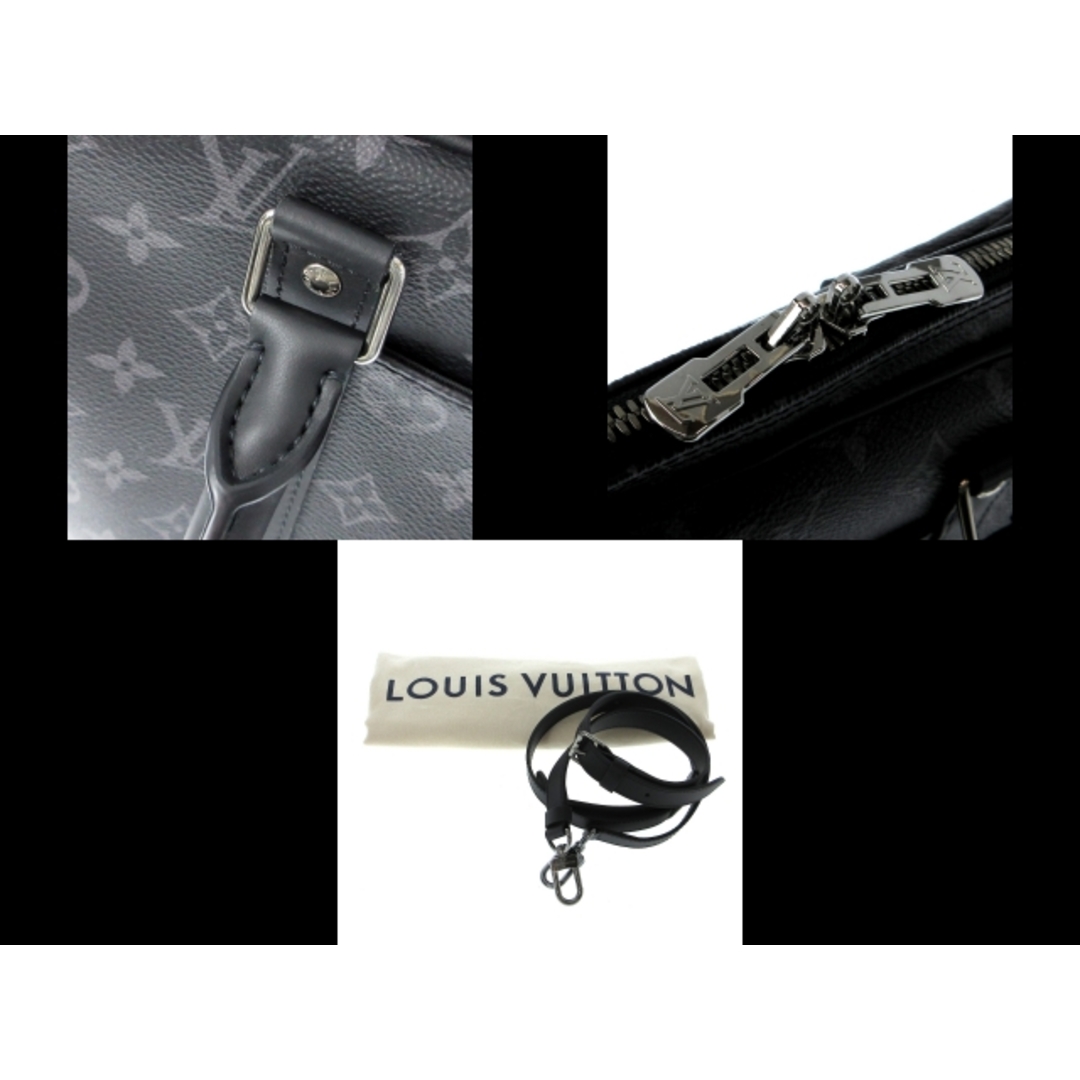 LOUIS VUITTON(ルイヴィトン)のLOUIS VUITTON(ルイヴィトン) ビジネスバッグ モノグラムエクリプス(キャンバス) メンズ美品  ポルトドキュマンヴォワヤージュ M46457 モノグラムエクリプス モノグラム･エクリプス キャンバス メンズのバッグ(ビジネスバッグ)の商品写真