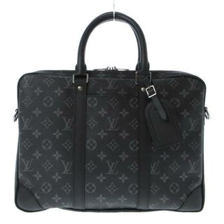 ルイヴィトン(LOUIS VUITTON)のLOUIS VUITTON(ルイヴィトン) ビジネスバッグ モノグラムエクリプス(キャンバス) メンズ美品  ポルトドキュマンヴォワヤージュ M46457 モノグラムエクリプス モノグラム･エクリプス キャンバス(ビジネスバッグ)