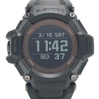 カシオ(CASIO)のCASIO(カシオ) 腕時計 G-SHOCK/G-SQUAD GBD-H2000-1BJR ボーイズ モバイルリンク機能/ソーラーアシスト 黒(腕時計)