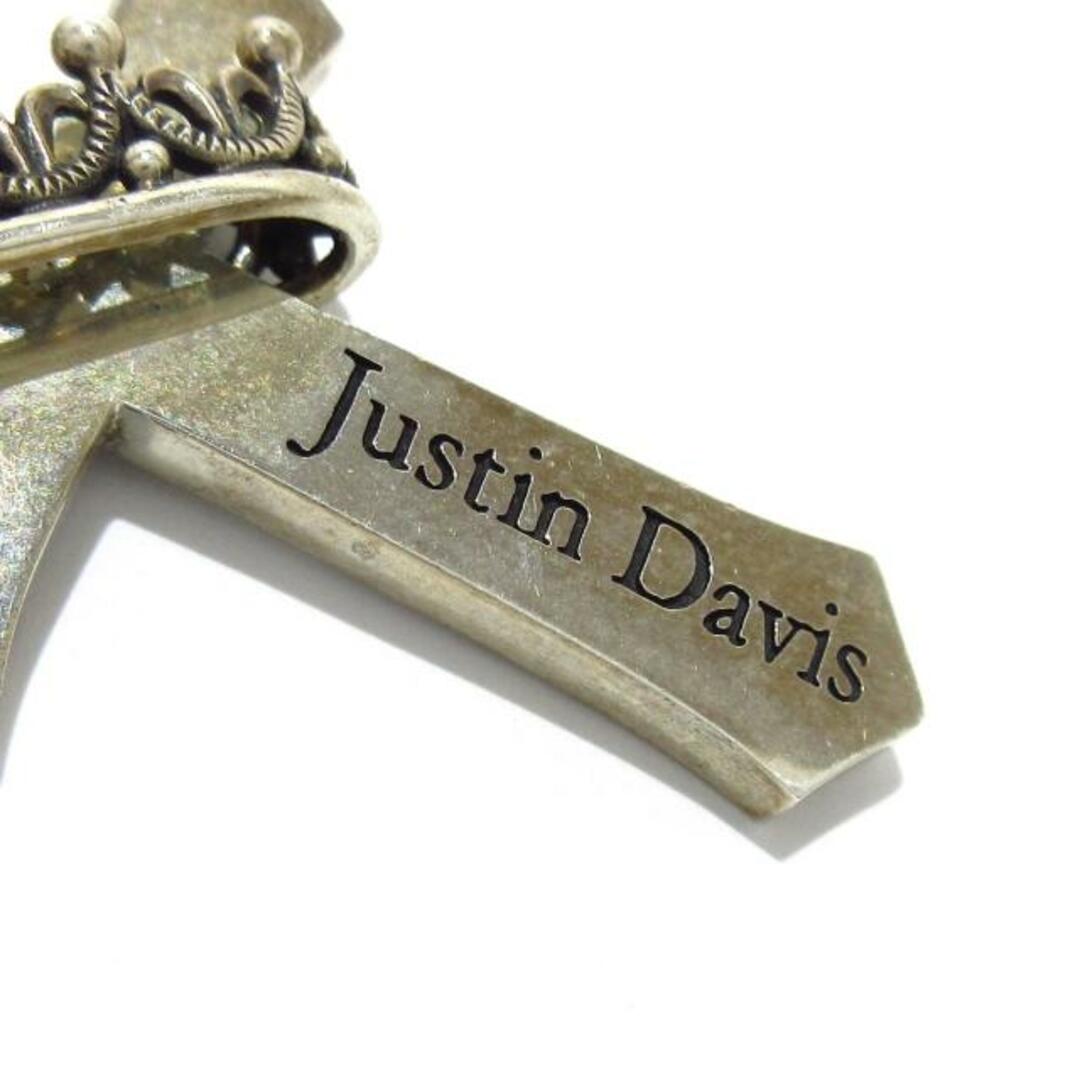 Justin Davis(ジャスティンデイビス)のJustinDavis(ジャスティンデイビス) ネックレス WICKED ROSE / CROSS WITH CROWN/STONE SNJ211/SPJ122 シルバー×ジルコニア クリア クロス/クラウン レディースのアクセサリー(ネックレス)の商品写真