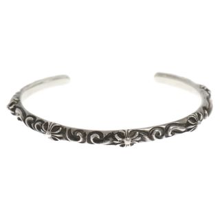 クロムハーツ(Chrome Hearts)のCHROME HEARTS クロムハーツ BANGLE SBT/SBTバンド シルバーブレスレット バングル(ブレスレット)